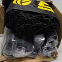 10 FT Mini Portable Tennis Net for Teenagers with Rubber Volleyball, with Pump and Carry Bag, Adjustable Height 2.7FT-5.1FT for Badminton Net, Volleyball Net,Soccer Net,Pickleball Net