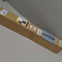 UNISHADES Cordless Bamboo Roman Shades for Windows, Blinds Size (26.5" W 48" H) Colour (Highfield Teak)