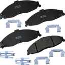 Bendix Premium SBC749 Ceramic Front Brake Pads for Avanti II 2004-2001, Chevrolet Camaro 2002-1998, Pontiac Firebird 2002-1998