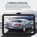 3-Inch Portable Car Dash Camera with 1080P FHD Recording, 170° Wide Angle Lens, Starlight Night Sensor, G-Sensor & Loop Recording, Motion Detection Parking Monitor for Vehicle Safety
