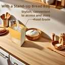 2 x 100pcs Extra Large Bowl Covers Bread Proofing, Fits Bowls Up to 13", Shower Caps for Sourdough Bread Baking Supplies accessories, BPA Free, Food Grade (Diameter 14")