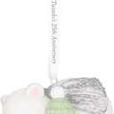 Hallmark Keepsake Christmas Ornament 2025, 25th Anniversary Snowball and Tuxedo, Porcelain, Gifts for Animal Lovers