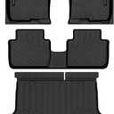 Auxko All Weather Floor Mats Cargo Mat for 2026 2025 Acura ADX TPE Liners Accessories Guard Odorless Anti-Slip Floor Liners & Trunk Liner for 2026 2025 Acura ADX