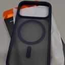 TORRAS Magnetic Shockproof for iPhone 17 Pro Case, Camera Control, Fit for MagSafe, Military-Grade Protection, Translucent Slim Case for iPhone 17 Pro Phone Case Anti-Fingerprint, Deep Blue