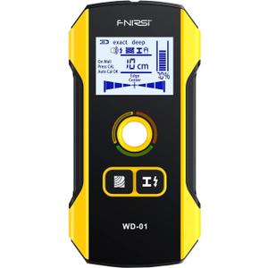 Premium Wall Scanner Stud Finder, Electronic Wall Stud Detector for Wood, Metal Studs, AC Wires, Joists, Pipes, Wire and Water Pipe Stud Finder, Visible Positioning Hole for Accurate Center Detection