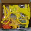 Weilim Montessori Toys Soft Stacking Building Blocks Rings Balls Sets 3 in 1 Baby Toys Bundle for Babies Sensory for Toddlers Teething Bath for Infants Learning Education Toy