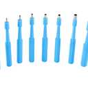 Disposable Biopsy Punch Curettes - Set of 10 - Sterile Biopsy Dermal Punch Curette for Piercing with Protective Handle (3 mm)