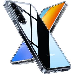 TORRAS for Samsung Galaxy S26 Plus Case Clear, [2026 Upgraded NonYellowing] [12FT MilitaryGrade Protection]Transparent Slim Case for Samsung S26 Plus Case Thin, Diamond Clear, Hard, S26+ Case, 6.7''