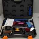 15PCS Copper Pipe Bender Tool, Tubing Bender Hvac Tools Set for 1/4"-7/8" O.D. Pipes, 90 Forward/Reverse Pipe Tube Bender with 7 Heads, Upgraded Copper Benders Tool for Hvac Air Condition