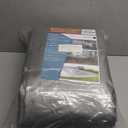 Tarp Cover 24X24 Silver/Black Heavy Duty Thick Material, Waterproof, Great for Tarpaulin Canopy Tent, Boat, RV Or Pool Cover! by Trademark Supplies