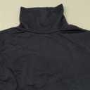 Women's Turtleneck Sweater Long Sleeve Pullover Knit Ribbed Sweater Knitwear Tops for Winter, Large, Navy Blue