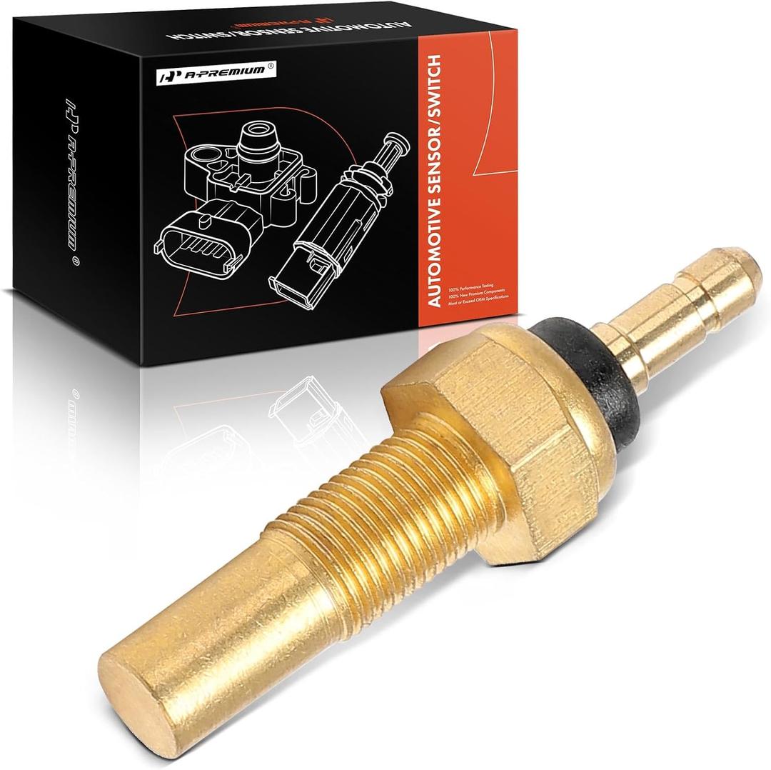 A-Premium Engine Coolant Temperature Sensor [1 Pin] Compatible with Mazda 323 1986-1989, 626 1983-1989, 929 1988-1991, B2000 1986-1987, B2200, GLC, MX-6, RX-7 & Ford Festiva, Probe & Mercury Tracer