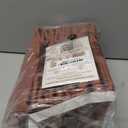 Small Storage Baskets for Organizing | Closet Organizer Bins | Shelf Toy Basket | Woven Rope Baskets | Cube Decorative Box | Shallow Basket | 11.5x7.5x4.7 | 3 Packs Oxide Red