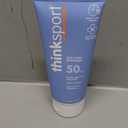 Thinksport SPF 50+ Mineral Sunscreen  Safe, Natural Sunblock for Sports & Active Use - Water Resistant Sun Cream UVA/UVB Sun Protection  Vegan, Reef Friendly Lotion, 6oz (6 Fl Oz (Pack of 1))