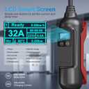 Level 2 EV Charger for Tesla 240V 32 Amp with NEMA 14-50 Plug EV Charger for Tesla, Electric Car Charger Home Portable Wall Charger Compatible with All Tesla ModelY/3/S/X