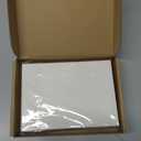 Geosar 100 Sheet Linen Cardstock 5 x 7 Invitation Cardstock Heavyweight Printer Paper 92lb 250gsm Index Cards for Printer Cover Postcards Blank Flash Note Greeting (Beige)