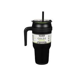 Reduce Cold1 24 Hours Cold Vacuum Insulated Sweat Proof 24 Oz Black