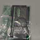 TORRAS Upgraded Magnetic Shockproof for Samsung Galaxy Z Fold 7 Case with Screen Protector, Fit for MagSafe, 4X Military Grade Hinge Protection, Translucent Slim Case for Samsung Z Fold 7, Black