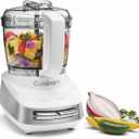 Cuisinart Core Custom 4-Cup Mini Chopper, Mini Food Processor Chops and Grinds with Auto-Reversing Stainless Steel SmartPower Blade, Dishwasher-Safe Parts, MCH-4, White/Stainless Steel