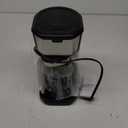 Personal Single Serve Coffee Maker - Quick Brew with Grounds and Tea Bags (Not Compatible with K-Cups), Includes 14oz Travel Mug, One-Touch Operation