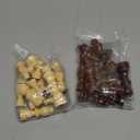 AMEROUS Wooden Chess Pieces Only, 32 Pieses / 3.05" King/Storage Bag/Gift Package, Standard Tournamen Staunton Wood Chessmen for Chessboard, Replacement of Missing Pieces