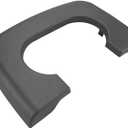 Center Console Cup Holder Armrest Pad Replacement Compatible with Ford F150 1997-2003 Black (Hard Plastic NOT Padded)