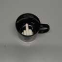 Have a Nice Day Coffee Mug with 3D Finger on the bottom Funny Coffee Mug for Men and Women Novelty Coffee Mug White Elephant Gift Gag Gift for Valentine Day Birthday Christmas New Year (Black)