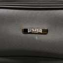U.S. Traveler Anzio Softside Expandable Spinner Luggage, Dark Grey, Checked-Large 30-Inch
