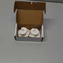 Baby Gate Banister Adapter (2 Pack) Universal Hardware for Pressure Mounted Gate - Stairs to Wall Parts for Pets - White Extender