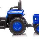 Garvee Toddlers Ride on Tractor with Detachable Garden Cart, 12V Electric Kids’ Vehicle with Trailer, Ages 3–8, Max Load 66 Lbs, Up to 2.5 Mph, Battery-Powered 8-Wheel, Remote Control, Garden Game