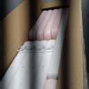 BUMUBI Dog Fence Pet Playpen Clear Puppy Cat Small Play Pen Foldable Kennel Indoor Outdoor Whelping Box for Dogs with Gate (Pink + White, 8 Panels+1 Door)