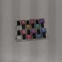 OpenLive Reflective Nail Polish 12 Colors With Base Coat and Top Coat Glitter Red Bule Purple Green Nail Polish Set Quick Dry Sparkle Winter Manicure Long Lasting for Holiday Gift Giving 5ML
