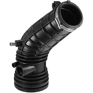 Partuto Air Cleaner Intake Hose Tube with Clamps 17228-RBB-A00 - Car - Engine Filter Air Intake Duct Hose Tube - for Acura TSX 2.4L L4 Gas 2006-2008 Rubber Black - 1Pc
