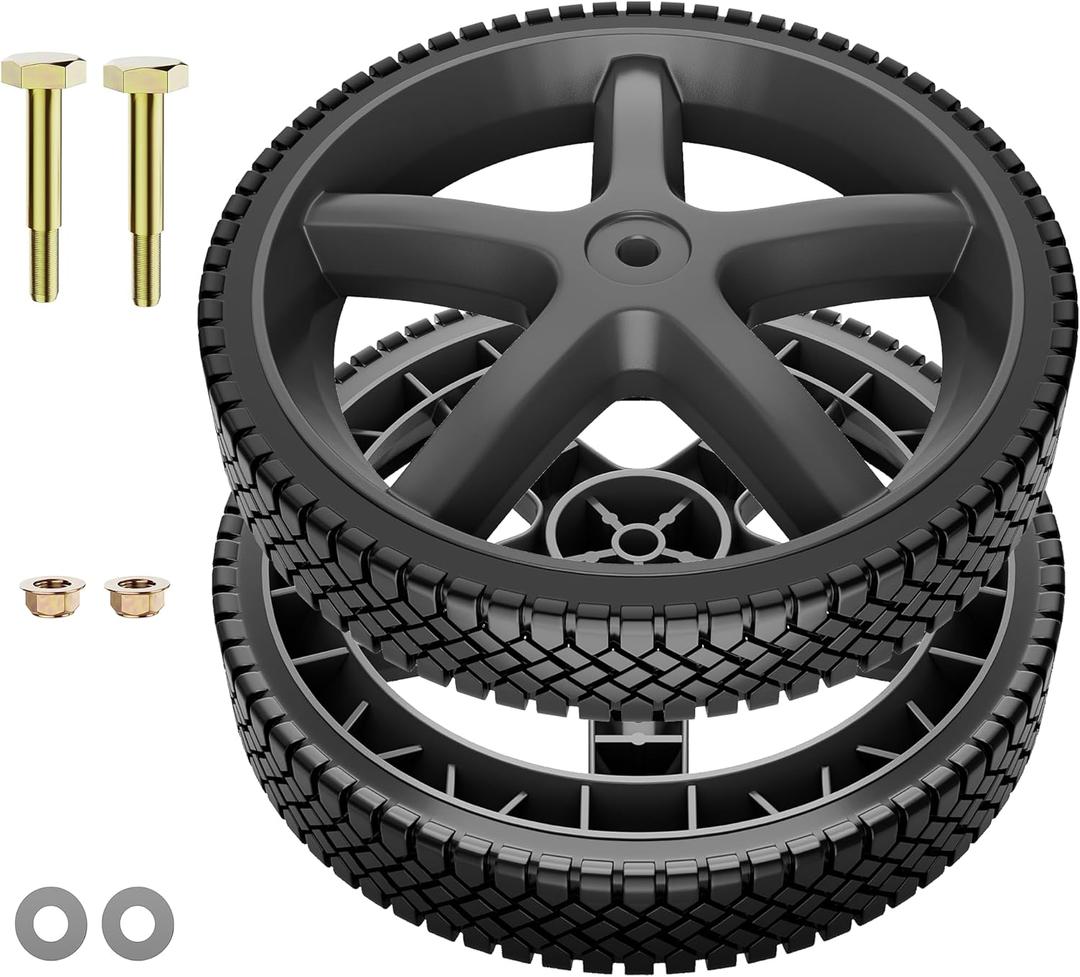 308451053 Pressure Washer Cart Replacement Wheel 308451067Compatible with RyobiHomeliteBlackMax Pressure Washer (12 x 1.75 1/2 Hub) -2 pack