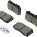 BOSCH BC847C QuietCast Premium Ceramic Disc Brake Pad Set- Compatible with Select Mercedes-Benz C230, C240, C32, C320, C350, C55, CL600, CLK500, CLK55, CLK550, CLS550, E350, E500, S350, S430; FRONT
