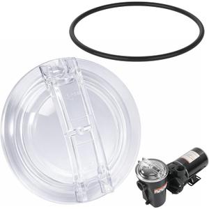 Adnee SPX3100D Pump Lid with Lid Oring, Pool Pump Lid Replacement Compatible with SP3000 Series and SP3000x Series, Pump Thread Strainer Cover for Locking Ring Lid Seal Repair
