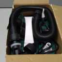 Bezente Balloon Pump Electric, 3-in-1 Portable Black Gold Electric Air Machine Balloon Pump Dual Nozzle Balloon Inflator for Inflatables and Latex 260q Foil Balloons