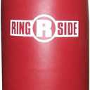 Ringside Leather Boxing Punching Heavy Bag (Soft Filled) Red / Black, 150-Pound