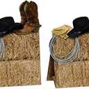 3-D Western Centerpiece Party Accessory (1 Count) (1/Pkg) (Pack of 2)