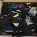 Lightweight Hydration Backpack, Running Backpack with 2L Water Bladder, Hydro Water Daypack for Cycling Hiking Rave for Men Women (Blue Print2)