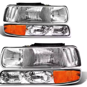 for 99-02 Chevy Silverado 1500 2500;for 01-02 Silverado 1500HD/2500HD/3500HD etc Headlights+Bumper Parking Turn Signal Marker Light 4PCS for 99-02 Chevy Silverado 1500 2500;for 01-02 Silverado 1500HD/2500HD/3500HD etc Headlights+Bumper Parking Turn Signal Marker Light 4PCS