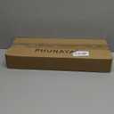 Floating Shelves Rustic Wood Wall Mounted Shelf Practical Metal Fence Design Ideal for Bedroom, Bathroom, Kitchen Set of 3(Carbonized Black)