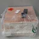 BTDVR 20 Pack Acoustic Wall Panels,60"x48" Self-Adhesive Soundproof Wall Panels-Total Size (Single Size 12"x12") Decorative Wood Grain Printing Sound Panels,for Studio,Office,Home (Log Color)