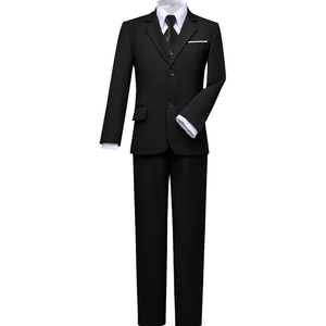 Visaccy Boys Suits Slim Fit Dress Clothes Ring Bearer Outfit, 16