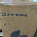 UPPAbaby Bassinet V3 - Compatible with Vista, Cruz, Ridge Strollers - Overnight Sleep Solution - Mattress, Sheet and Bug Shield Included - Declan (Oat Mlange/Silver Frame)