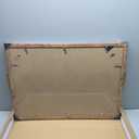 iRahmen 20x28 Poster Frame Plexiglass, Wood Brown Rustic Picture Frames for Wall Mounting Display 16x24 Picture with Mat or 20 x 28 Without Mat