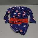 ADUKIDE Baby Girls Rash Guard Swimsuit Long Sleeve Ruffles Swimwear with Zipper UPF 50+ One Piece Beachwear Size 3-24 Months