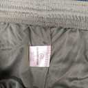 Real Essentials 4 Pack: Womens Active Athletic Performance Mesh Shorts with Pockets (Green, L)