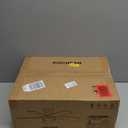 42 Inch White Ceiling Fans with Lights and Remote, LED Low Profile Flush Mount Ceiling Fan for Bedroom, Living Room, Patio, Quiet DC Motor, 5 Blades