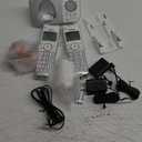 VTech VS112-27 2 Handset Cordless Phone with Answering Machine, Call Blocking, Caller ID, Intercom and Connect to Cell (2 Handsets, White)
